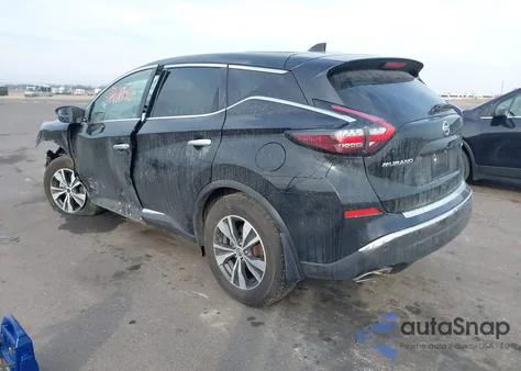 2022 Nissan Murano S Intelligent Awd из США, поврежденный, VIN 5N1AZ2AS0NC114538